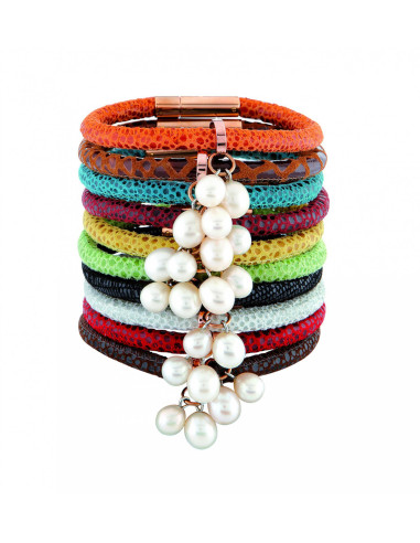 Pulsera "Flair"  Gris
