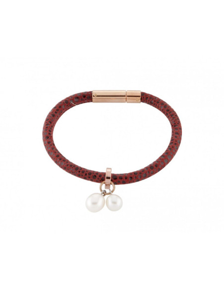 Pulsera "Flair"  Burdeos