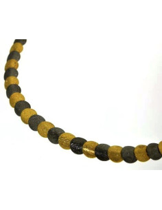 Bicolor Circles Necklace 2