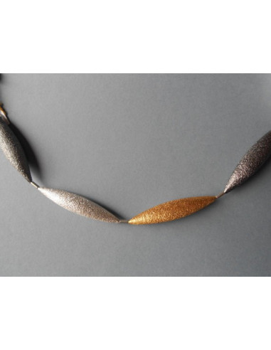 Tricolor Large Cones Necklace