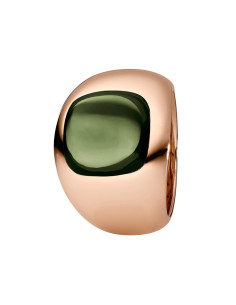 Ring with hydro quartz