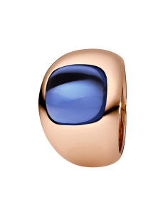 Ring with hydro quartz