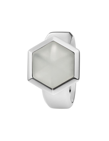 Anillo con cristal de roca