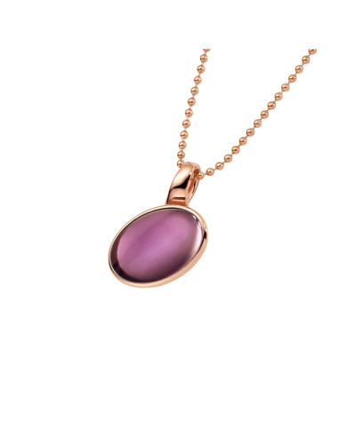 Pendant with hydroquartz Purple