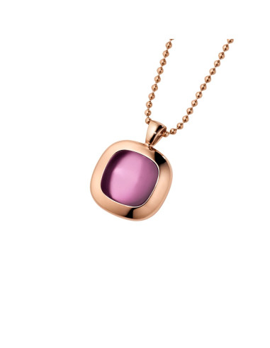Pendant with hydroquartz Purple