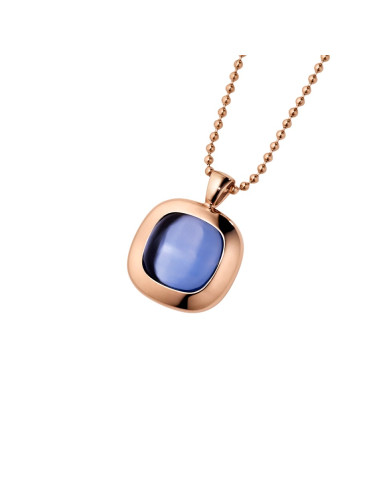 Colgante con hidroquarzo Azul