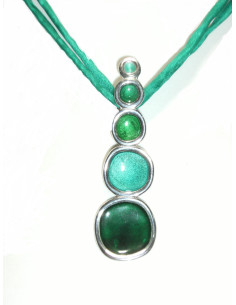 Hanging enamel bubbles