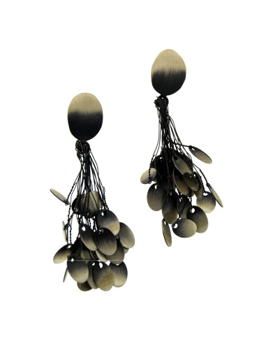 Silver Filaments Earrings