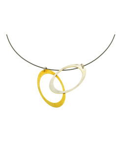 Colgante Geometric Plata