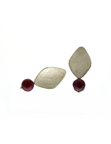 Pendientes Circulo Plata