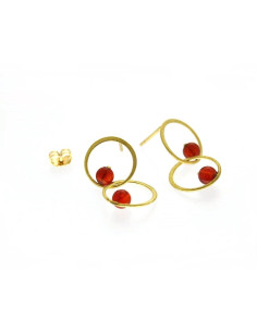 Earrings  Hoops Gold