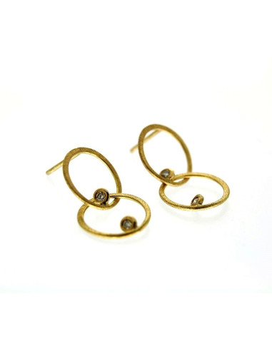 Earrings  Hoops Gold