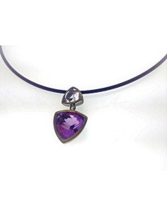 Amathyst / Quarz Pendant