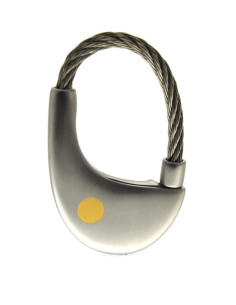 Keychain Steel, Gold