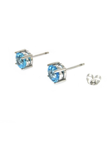 Blue Topas Earrings