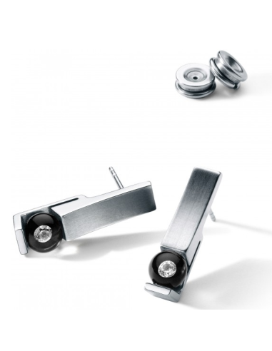 Pendientes Diamante Bola Cristal