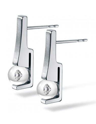 Pendientes Diamante Bola Cristal