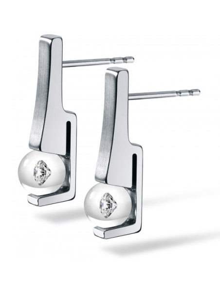 Pendientes Diamante Bola Cristal