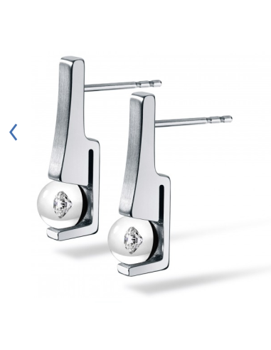 Pendientes Diamante Bola Cristal