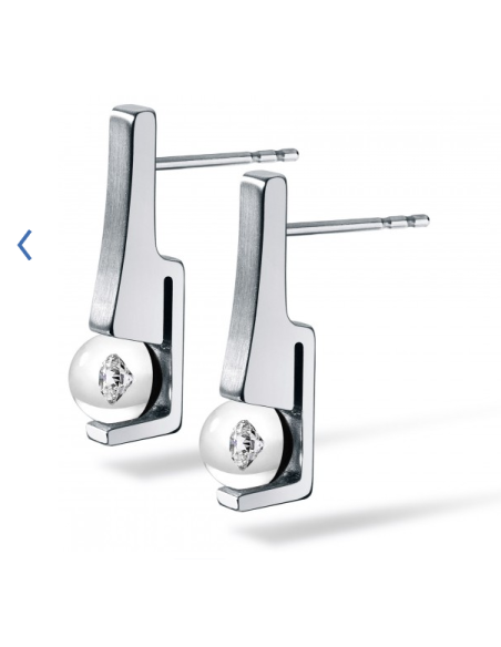 Kugelina Earrings Edelstahl 6 mm