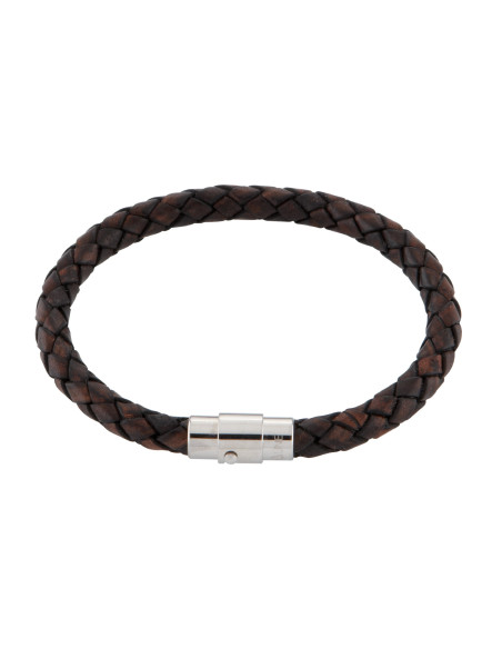 Pulsera Masculina "Juno" Marron