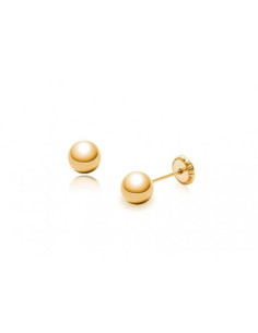 Yellow Gold earrings