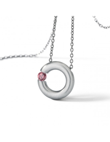 citrin necklace  Round Steel