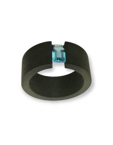 Carbon ring tension topaz