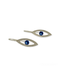 Silver oval Earrings 2