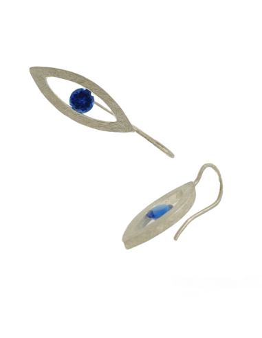 Pendientes oval Plata