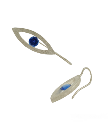 Pendientes oval Plata