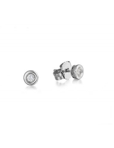 White Gold with Diamond earrings