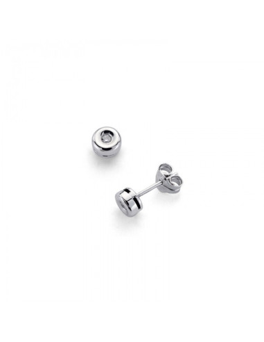 White Gold with Diamond earrings