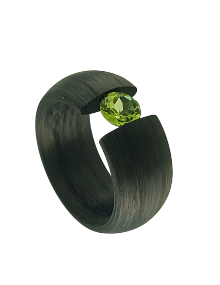 Carbon ring tension peridot