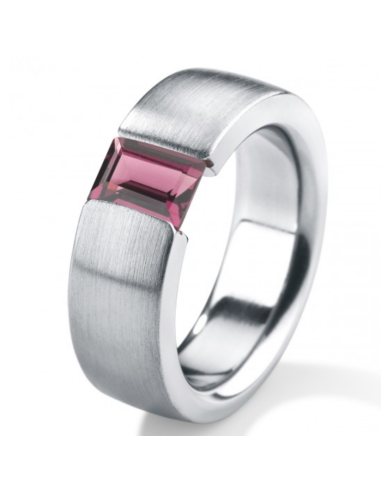 Rhodolite Ring Baguette