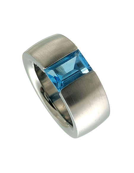 Anillo Topacio Swiss Baguette