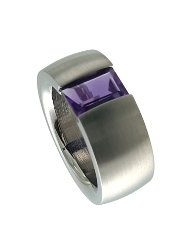 Anillo Rodolita Baguette