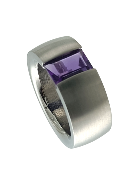 Anillo Rodolita Baguette