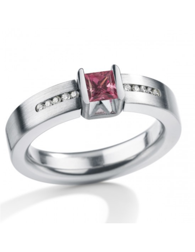 Anillo CUBE Rodolita