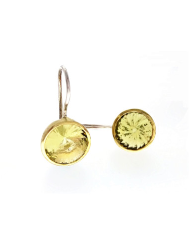 Lemon Citrine Earrings