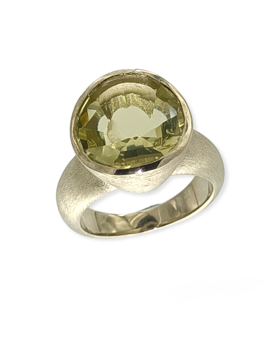Anillo Cuarzo Limón