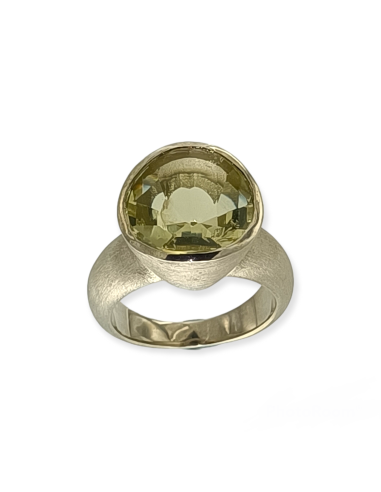 Anillo Cuarzo Limón