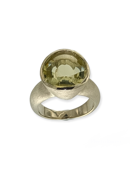 Lemon Quarz Ring