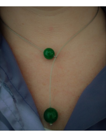 Colgante Bola-Bola Esmeralda