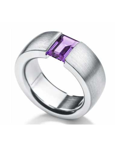 Amathyst Baguette Ring