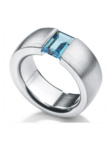 Anillo Topacio Swiss Baguette