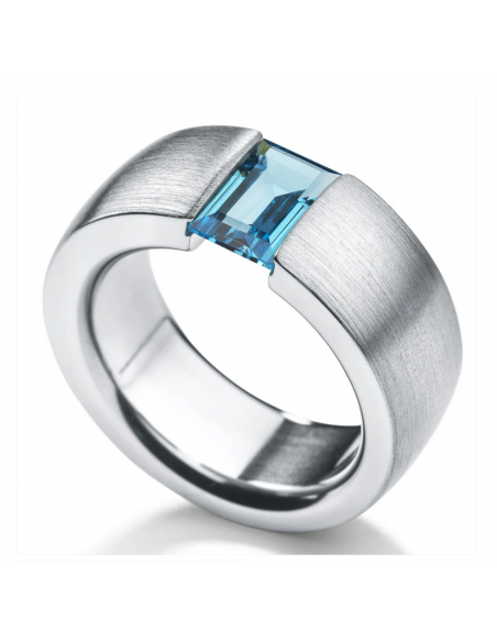 Anillo Topacio Swiss Baguette