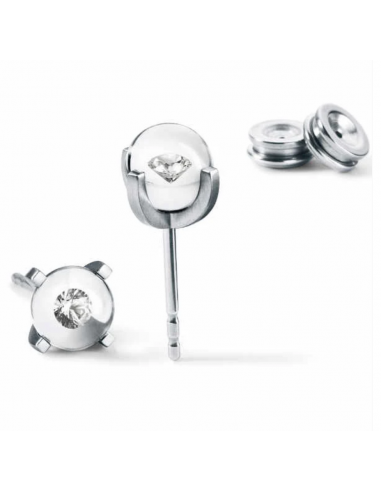 Diamond Glass Trasparent Earrings