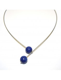 Ball-Ball Blue Pendant