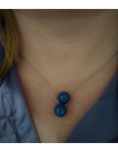 Ball-Ball Blue Pendant 2